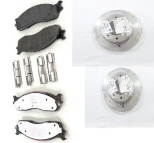 Kit de Disco e Pastilhas de Freio Dianteiro Dodge Ram 2500 5.9