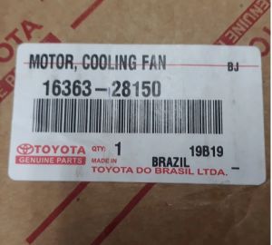 Motor da Ventuinha Radiador Toyota Corolla Etios Yaris 16363-28150